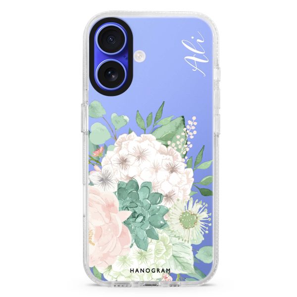 Vintage Flowers iPhone Ultra Clear Case Online Hot Sale