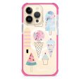 Artistic Ice cream II iPhone 15 Pro Max MagSafe Compatible Ultra Shockproof Case Cheap