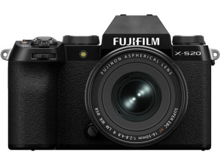 Fujifilm X-S20 Body, Black with XF16-50mmF2.8-4.8 R LM WR Lens Kit Cheap