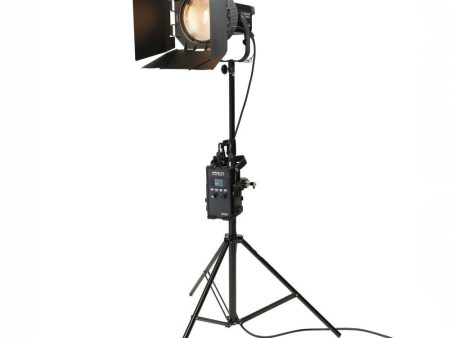 Nanlite Forza 300B II LED Spotlight and FL-20G Fresnel Rolling Case Kit Discount