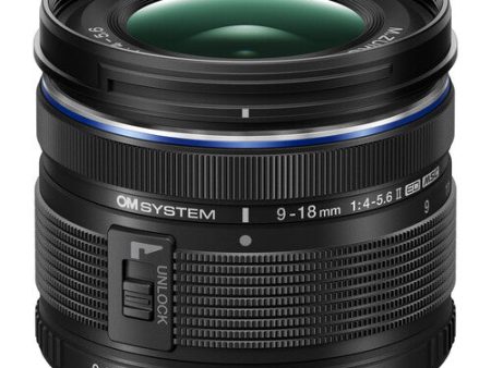 OM SYSTEM M.Zuiko Digital ED 9-18mm f 4-5.6 II Lens (Micro Four Thirds) Fashion