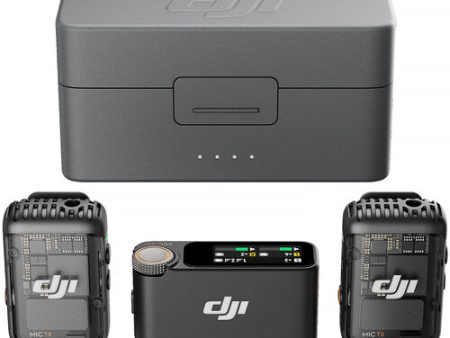 DJI Mic 2 2-Person Compact Digital Wireless Microphone System Recorder for Camera & Smartphone (2.4 GHz) For Cheap