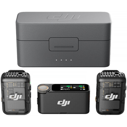 DJI Mic 2 2-Person Compact Digital Wireless Microphone System Recorder for Camera & Smartphone (2.4 GHz) For Cheap