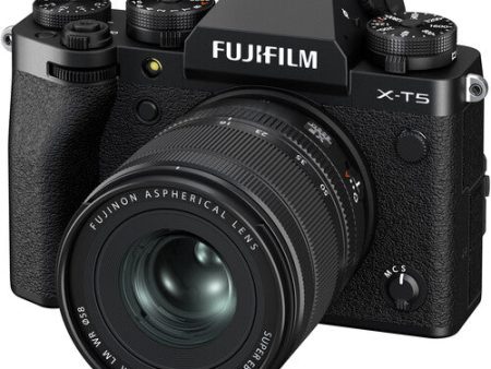 Fujifilm X-T5 Mirrorless Camera, Black with XF16-50mmF2.8-4.8 R LM WR Lens Kit on Sale